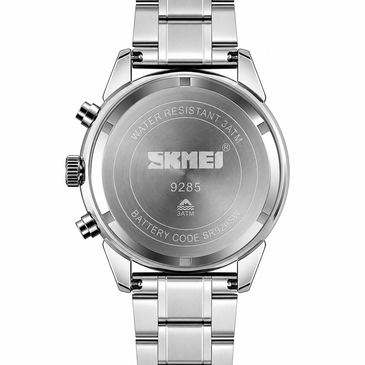 Premium Analog Chronograph Wrist Watch with Metal Strap For Men