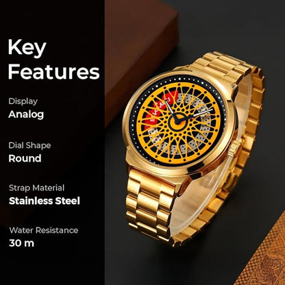 Premium Skeleton Dial Watch for Men – Stainless Steel Strap, Unique Designer Mechanical Style Wrist Watch