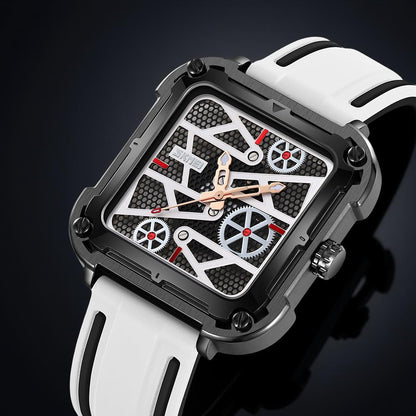 Designer Skeleton Analog Wrist Watch for men