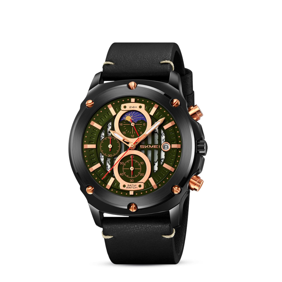 Wrist Watch for Men & Women with Classic Durable Strap and Round Dial for Casual & Formal Wear