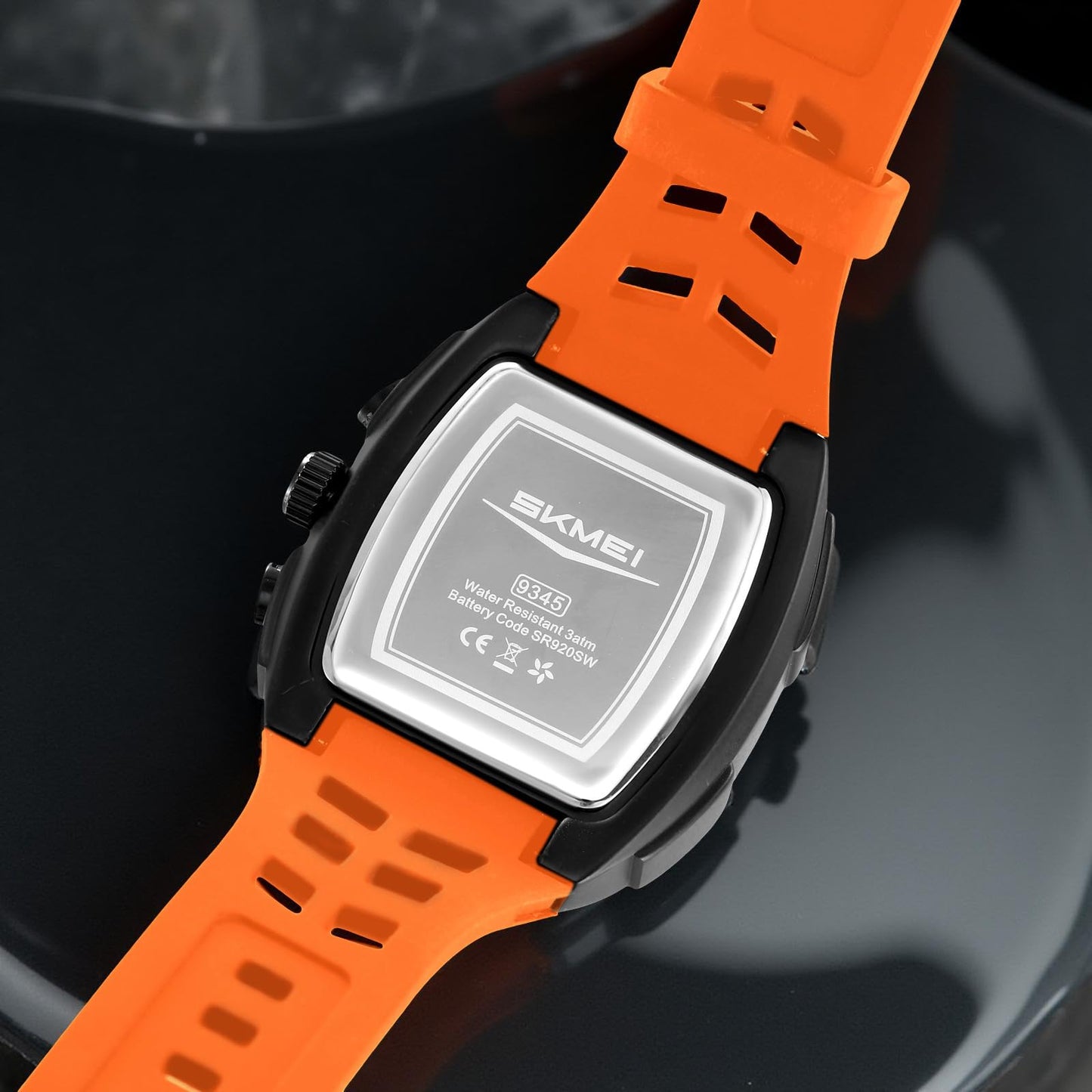 Square Dial Analog Wrist Watch for men