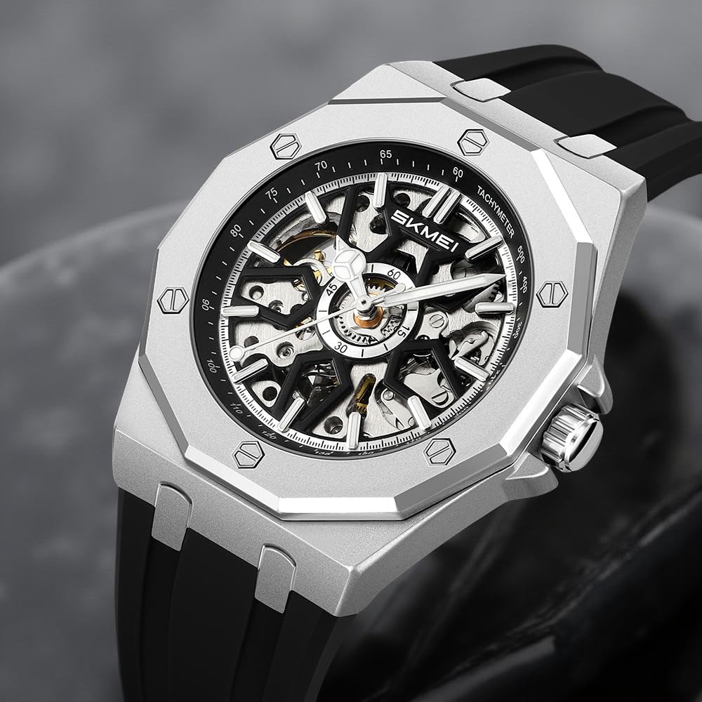 Luxury Skeleton Automatic Wrist Watch for men