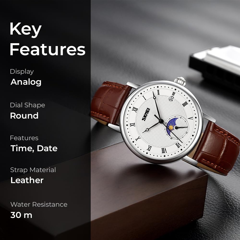 Classic Analog Wrist Watch for men