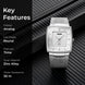 Analog Watch for Men with Silver Silver Stainless Steel Strap and Round Dial for Casual & Formal Wear