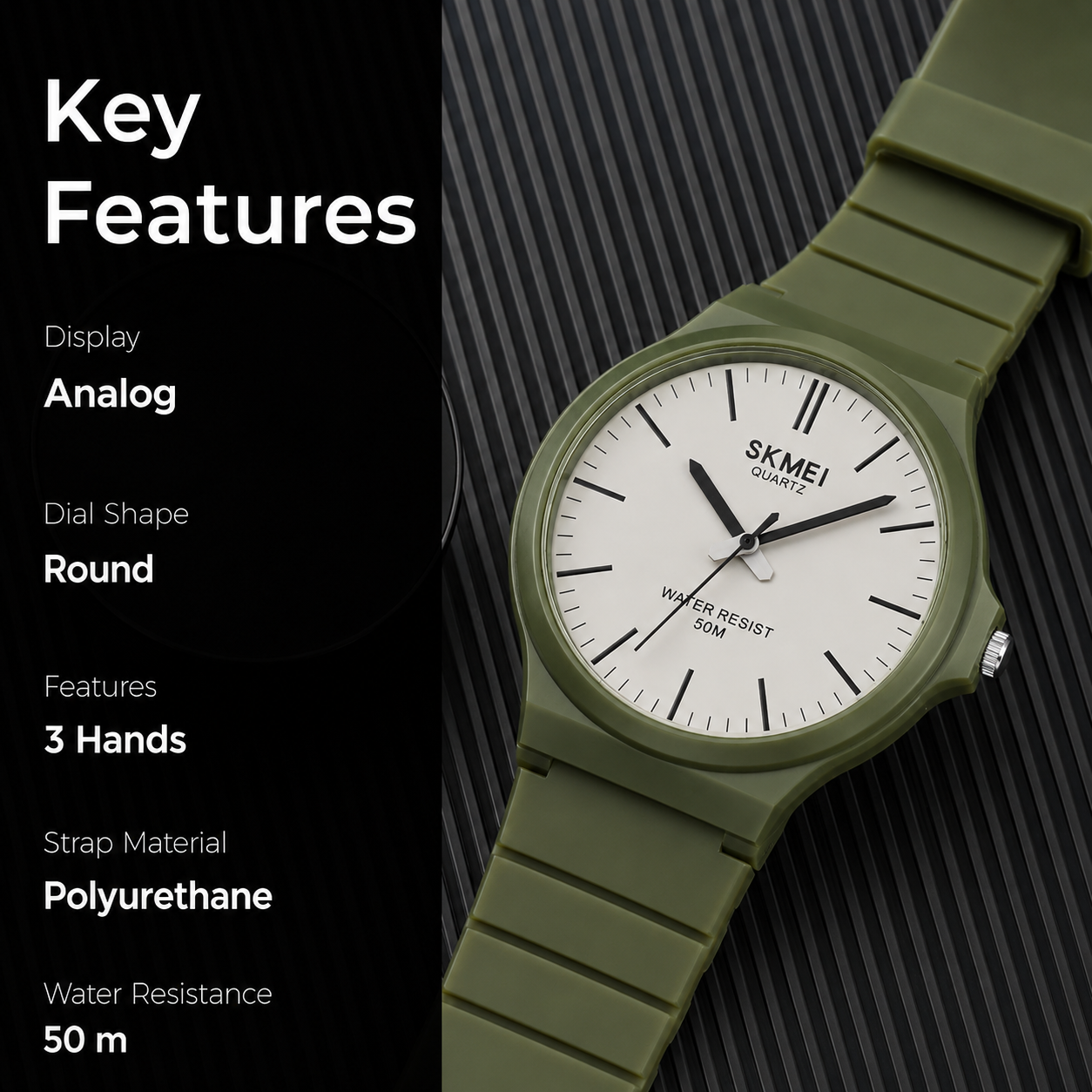Classic Analog Wrist Watch for men