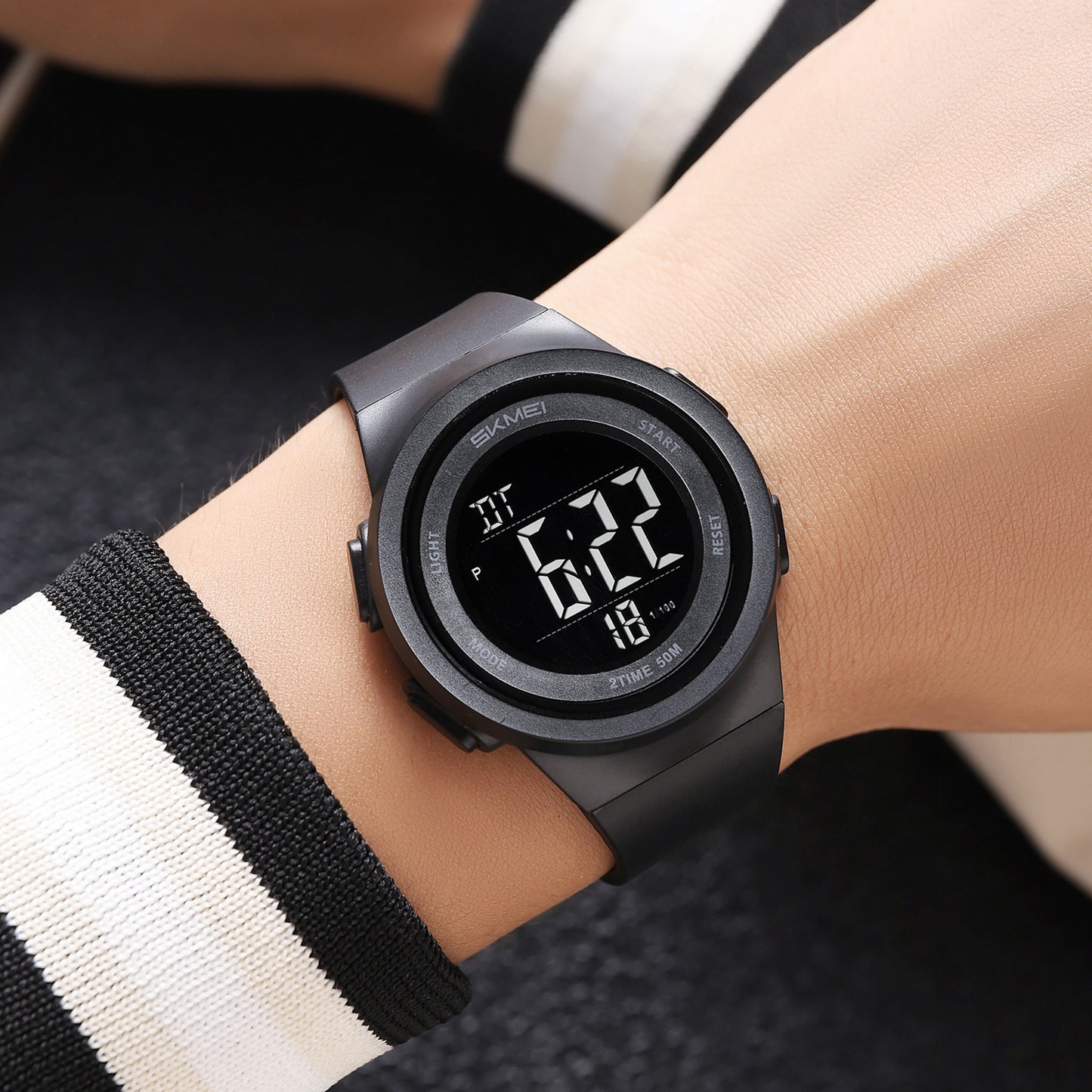 Skmei Digital Dial TPU Strap Watch for Kids - 2286