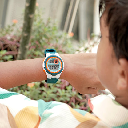 Skmei Digital Dial ABS Black Case Rubber Strap Watch for Kids - 2280