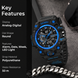 Wrist Watch for Men & Women with Classic Durable Strap and Round Dial for Casual & Formal Wear