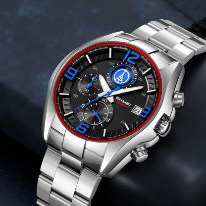 Multi Dial Analog Wrist Watch for men