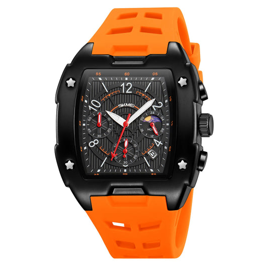 Square Dial Analog Wrist Watch for men