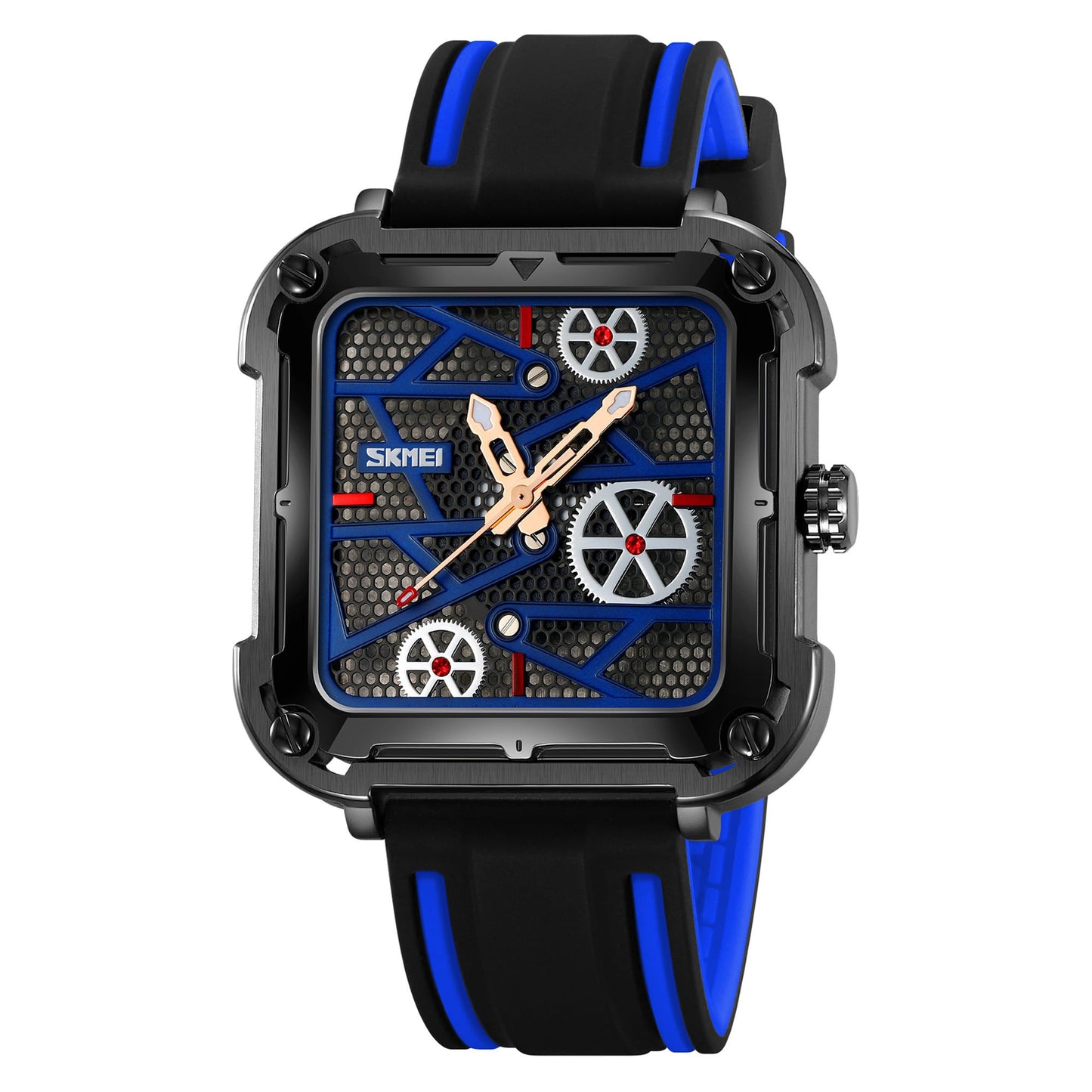Designer Skeleton Analog Wrist Watch for men