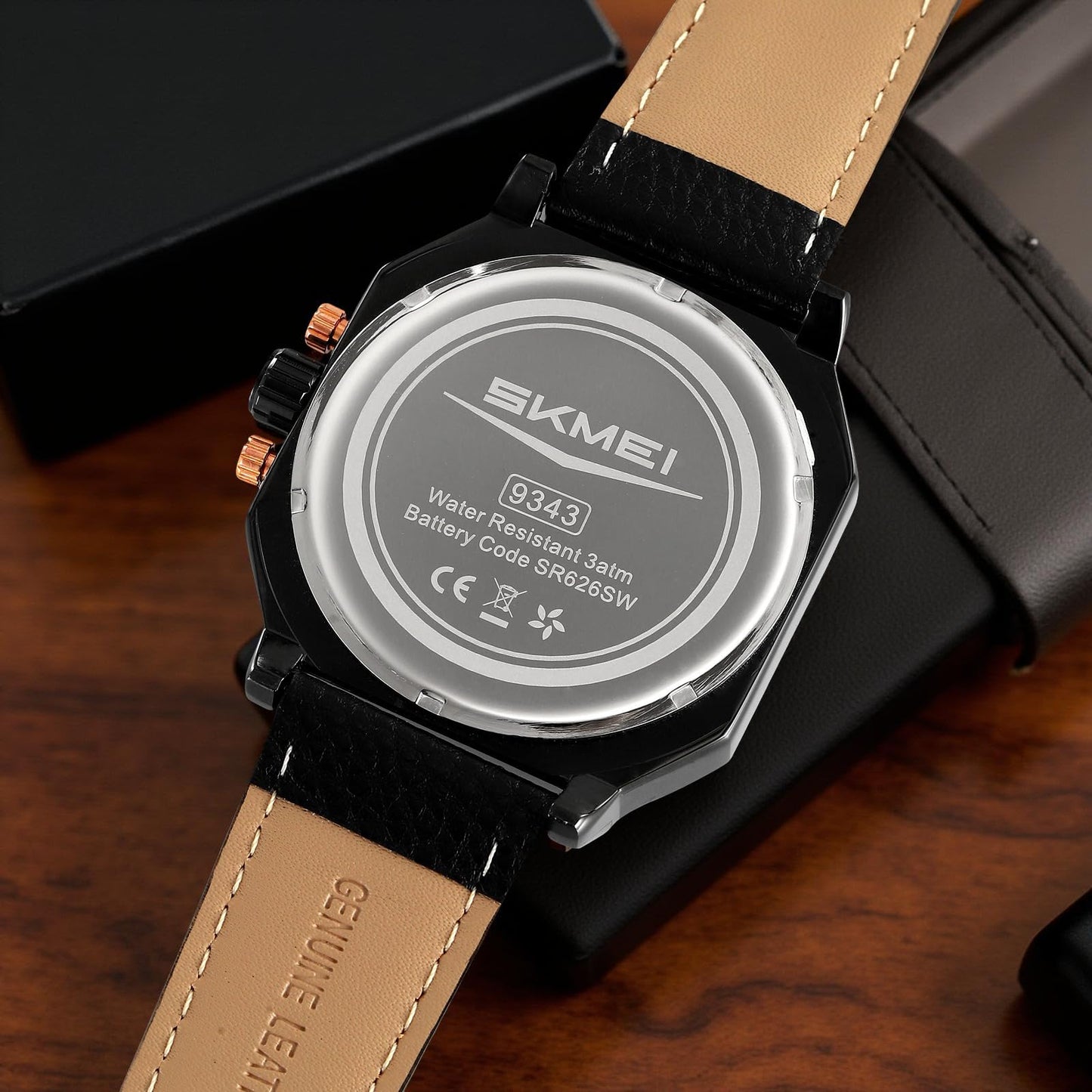 Multi Dial Analog Wrist Watch for men