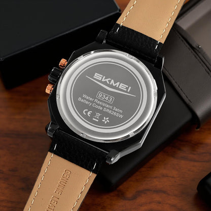 Multi Dial Analog Wrist Watch for men