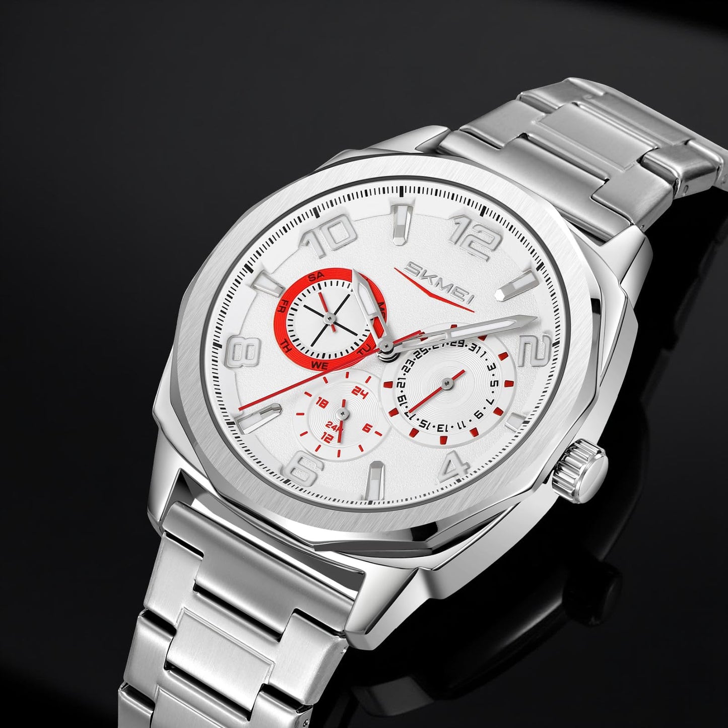 Premium Analog Wrist Watch with Multifunction Dial for men