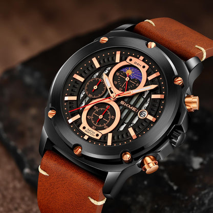 Luxury Multifunction Analog Wrist Watch for men