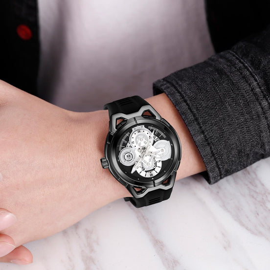 Wrist Watch for Men & Women with Classic Durable Strap and Round Dial for Casual & Formal Wear