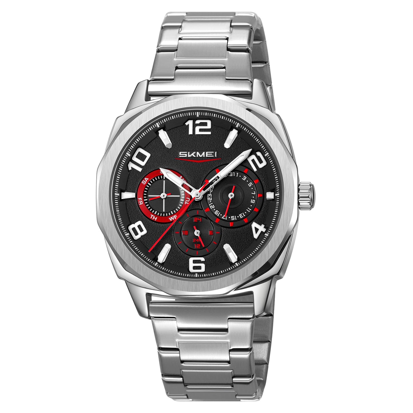 Premium Analog Wrist Watch with Multifunction Dial for men