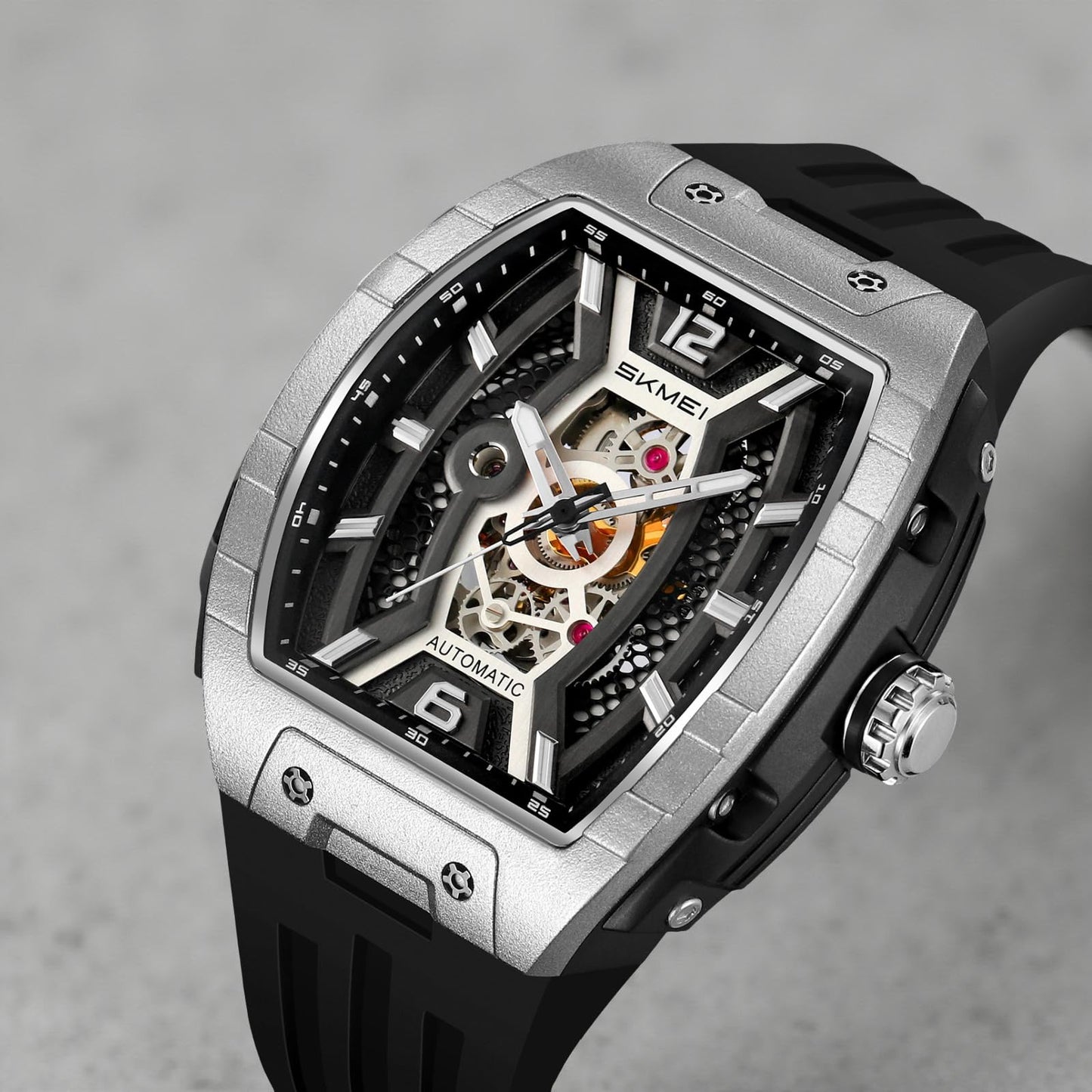 Luxury Automatic Skeleton Wrist Watch for men