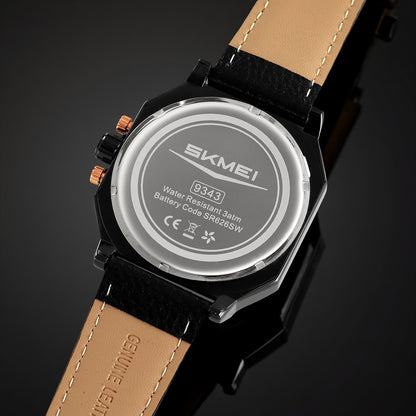Multi Dial Analog Wrist Watch for men