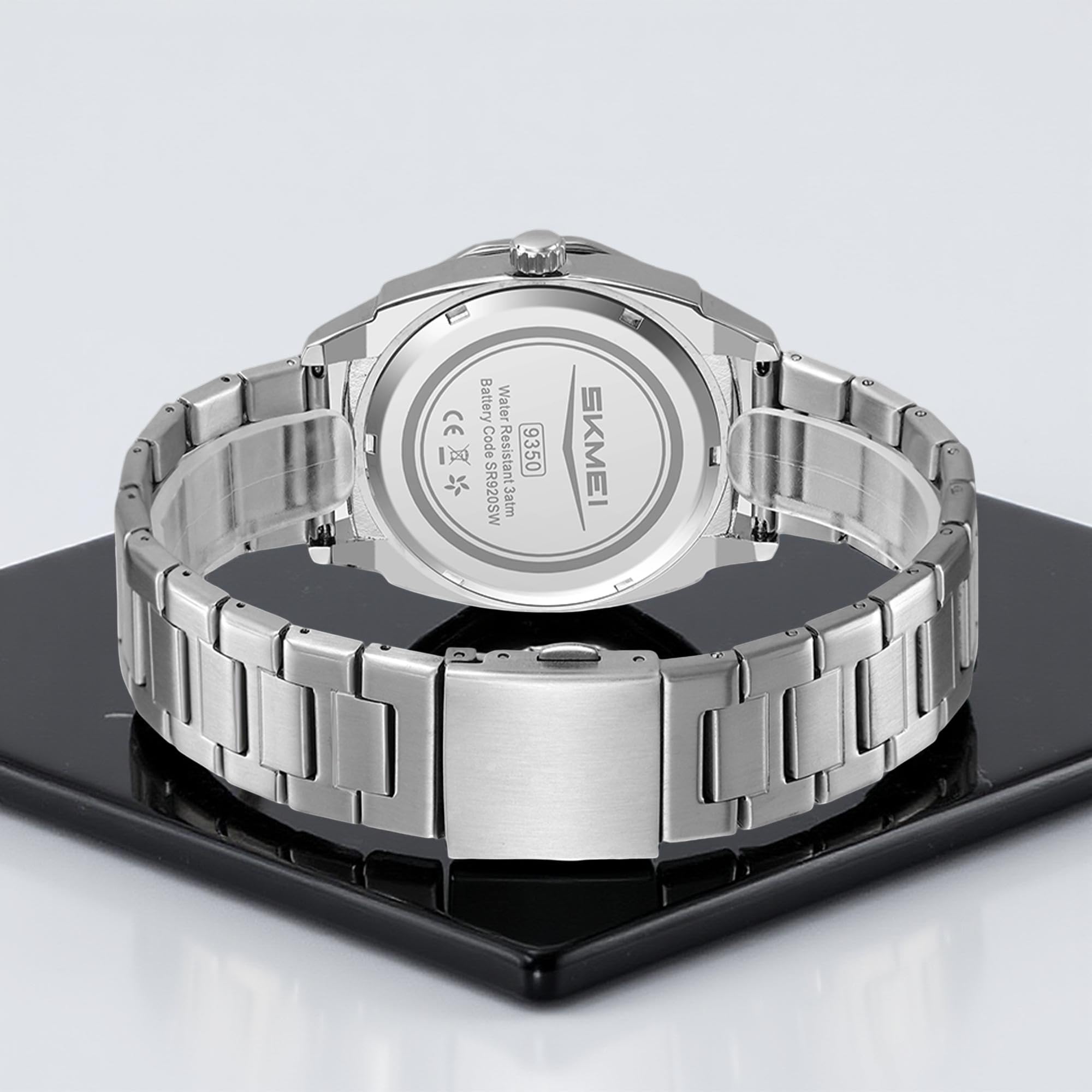 Wrist Watch for Men & Women with Classic Durable Strap and Round Dial for Casual & Formal Wear