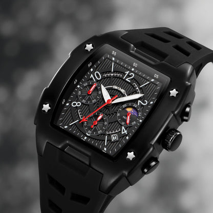 Square Dial Analog Wrist Watch for men