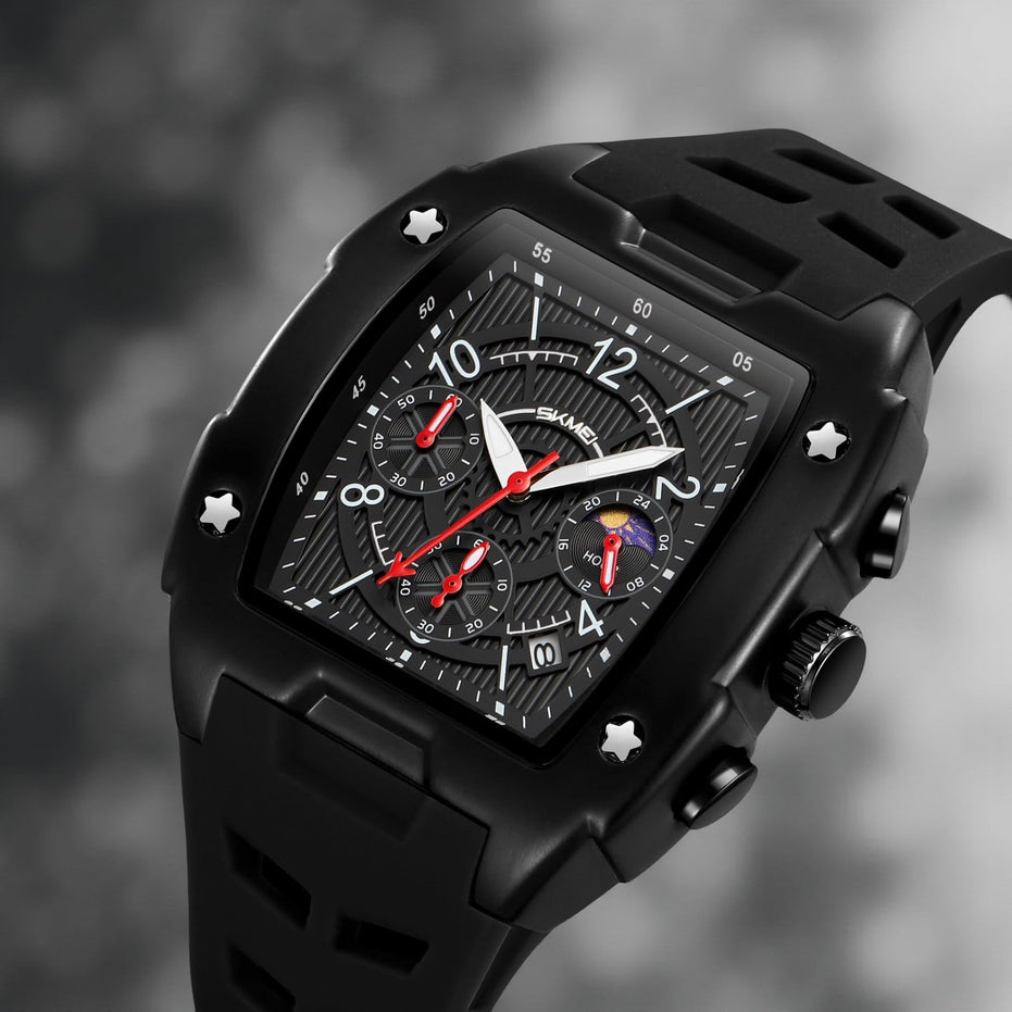 Wrist Watch for Men & Women with Classic Durable Strap and Round Dial for Casual & Formal Wear