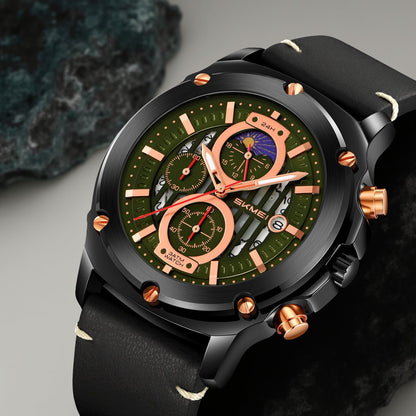 Luxury Multifunction Analog Wrist Watch for men