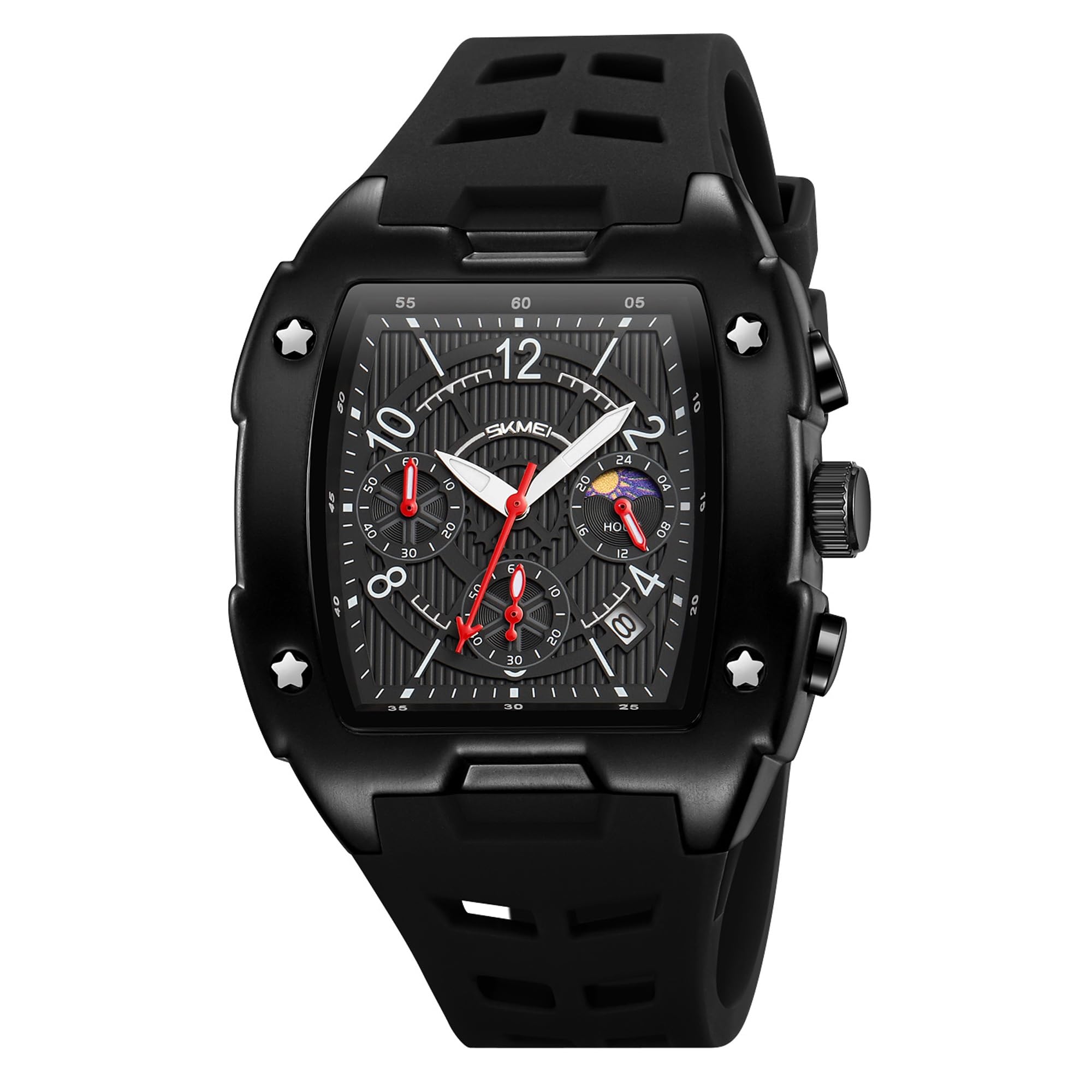 Wrist Watch for Men & Women with Classic Durable Strap and Round Dial for Casual & Formal Wear