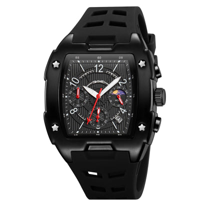 Square Dial Analog Wrist Watch for men