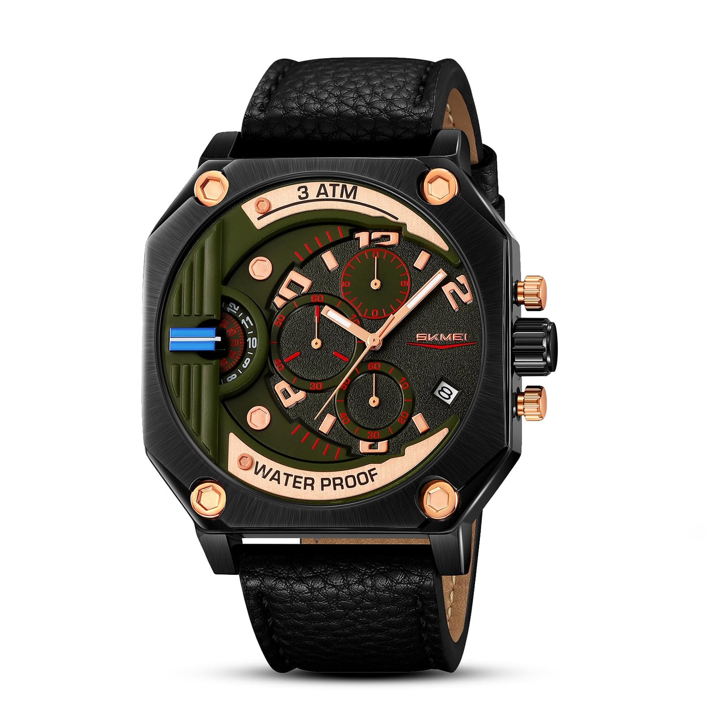 Multi Dial Analog Wrist Watch for men