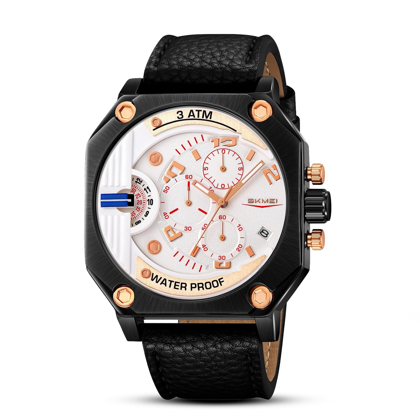 Multi Dial Analog Wrist Watch for men
