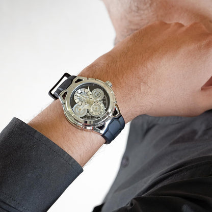 Stylish Analog Wrist Watch with Designer Dial for men