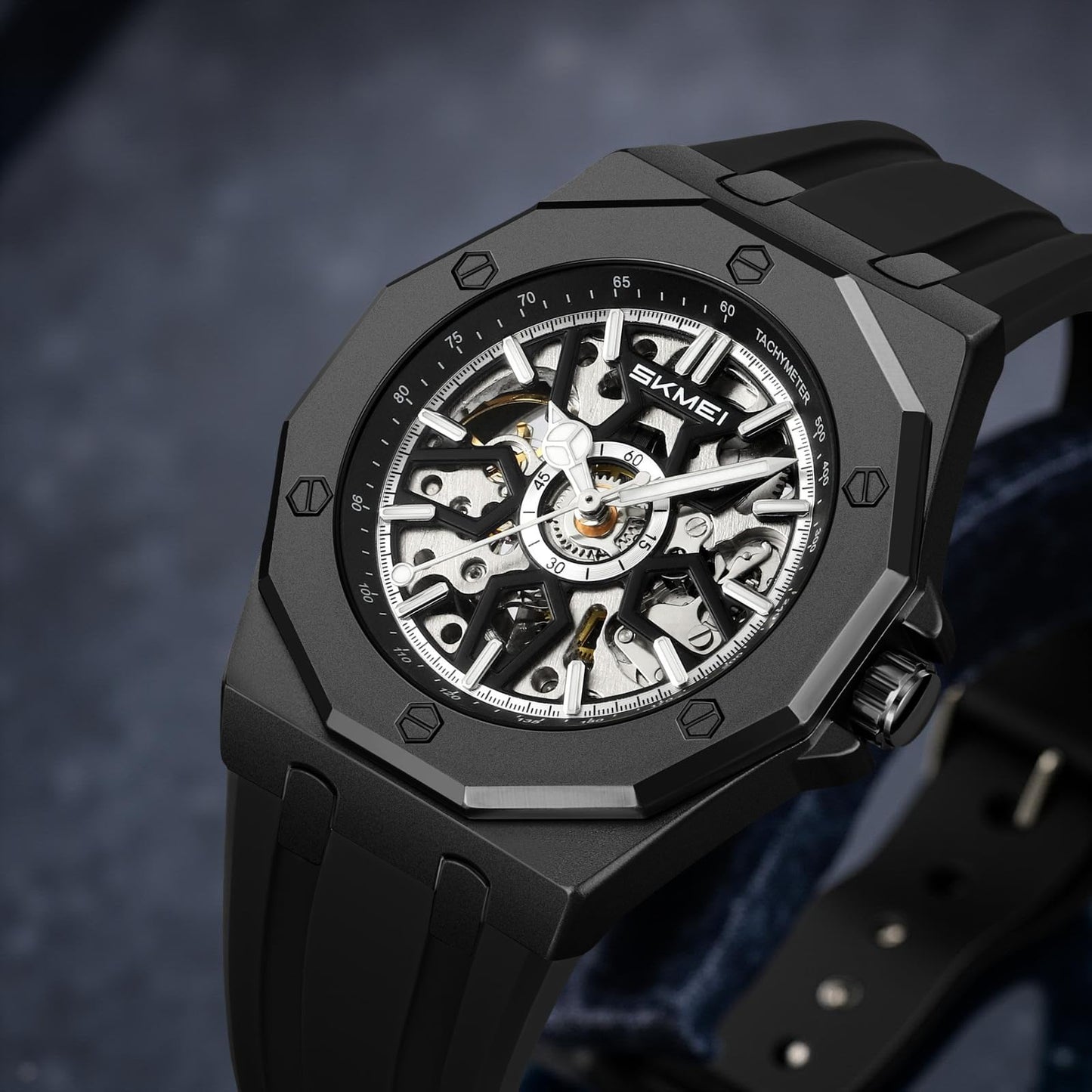 Luxury Skeleton Automatic Wrist Watch for men