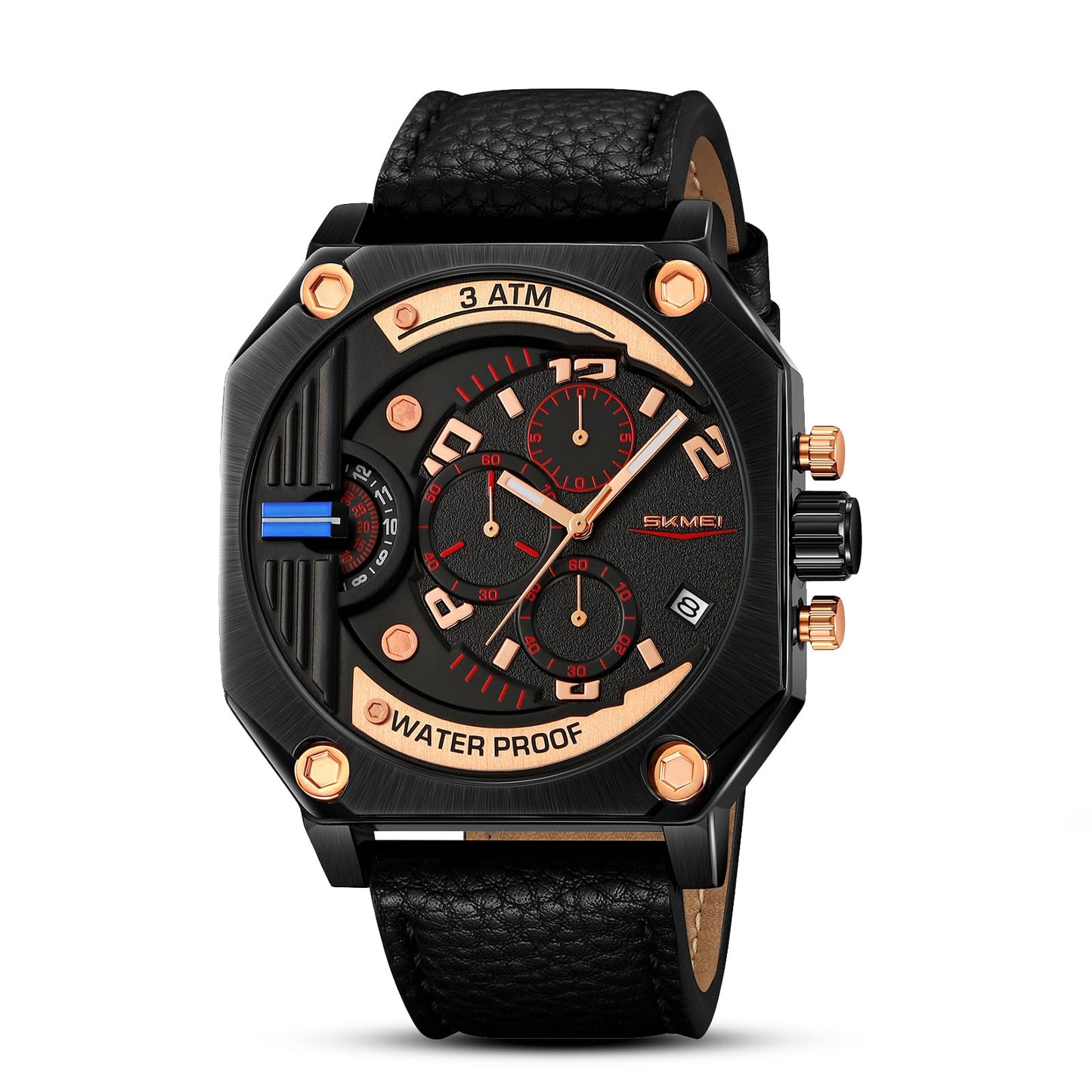 Multi Dial Analog Wrist Watch for men
