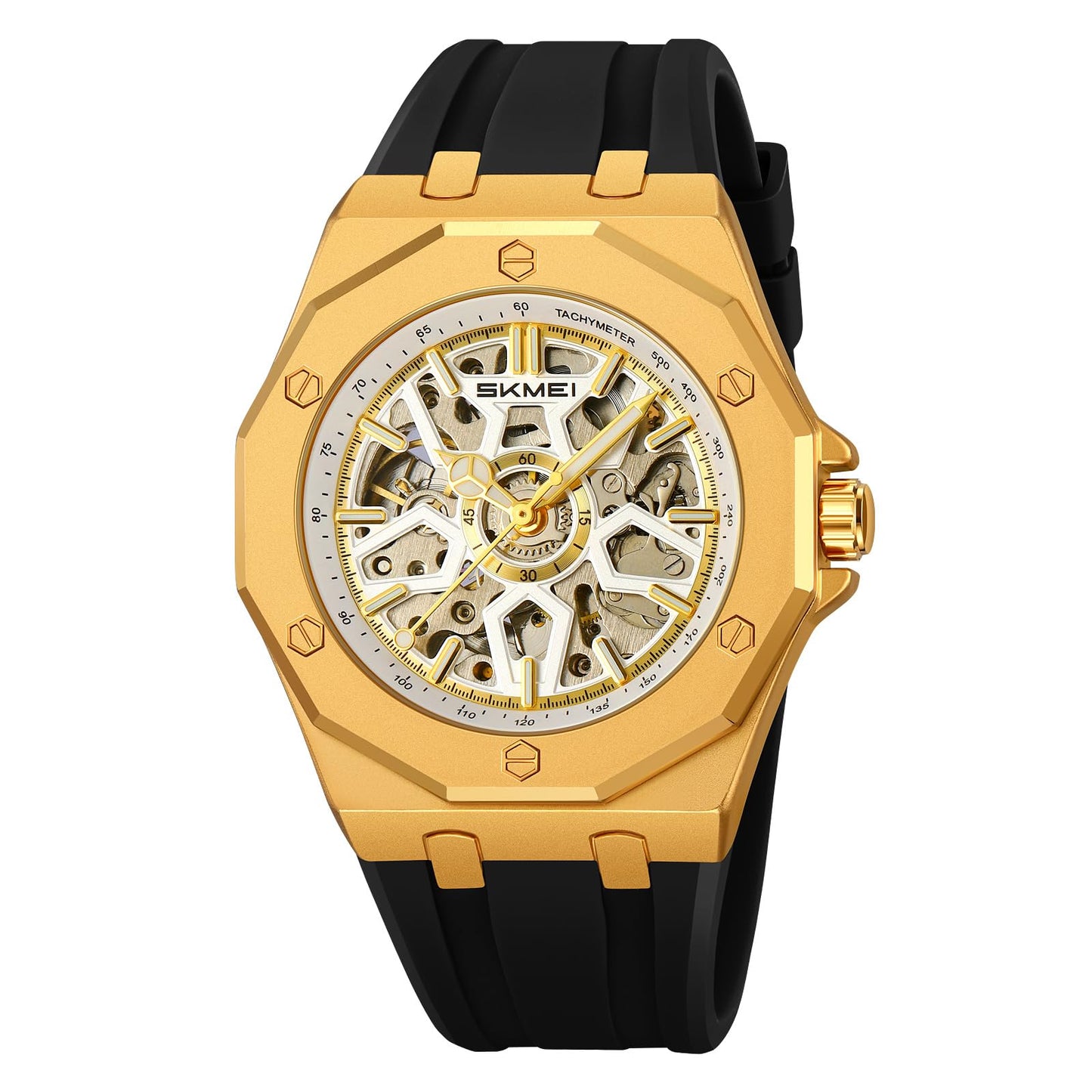 Luxury Skeleton Automatic Wrist Watch for men