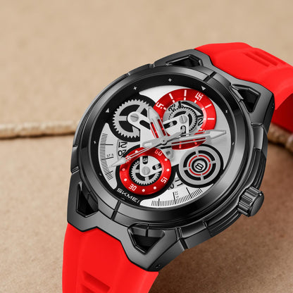 Stylish Analog Wrist Watch with Designer Dial for men