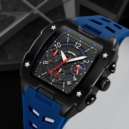 Square Dial Analog Wrist Watch for men