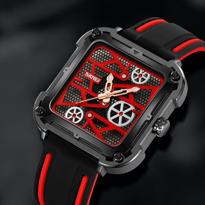Designer Skeleton Analog Wrist Watch for men