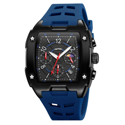 Square Dial Analog Wrist Watch for men
