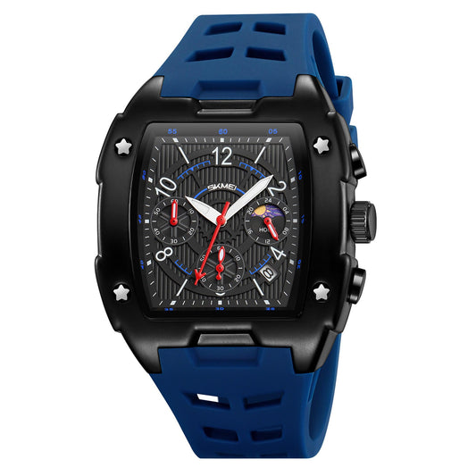 Square Dial Analog Wrist Watch for men