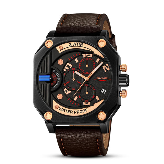 Multi Dial Analog Wrist Watch for men