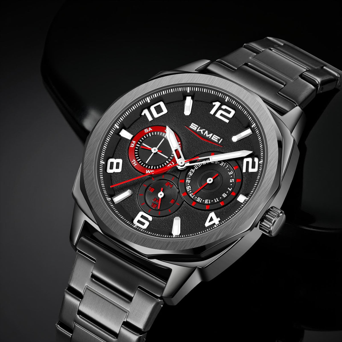 Wrist Watch for Men & Women with Classic Durable Strap and Round Dial for Casual & Formal Wear