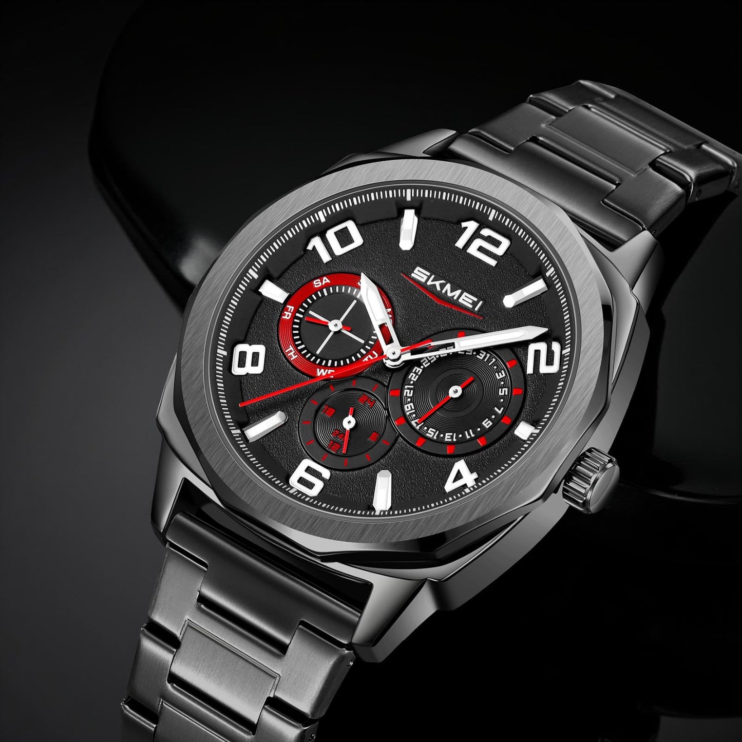 Premium Analog Wrist Watch with Multifunction Dial for men