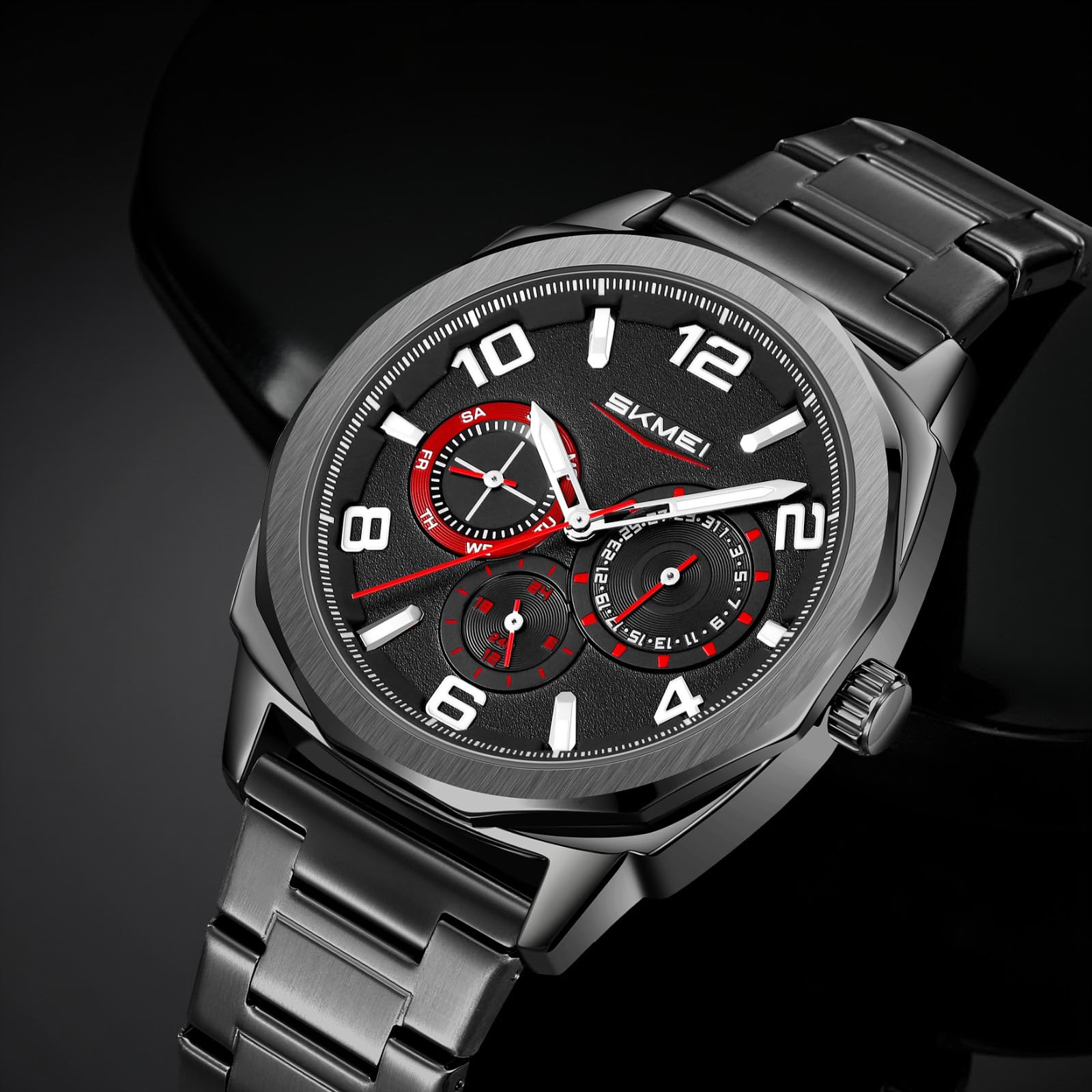 Wrist Watch for Men & Women with Classic Durable Strap and Round Dial for Casual & Formal Wear