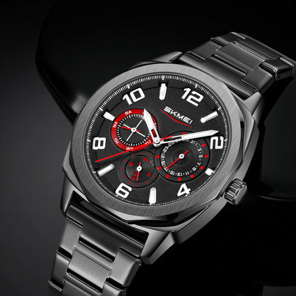 Premium Analog Wrist Watch with Multifunction Dial for men