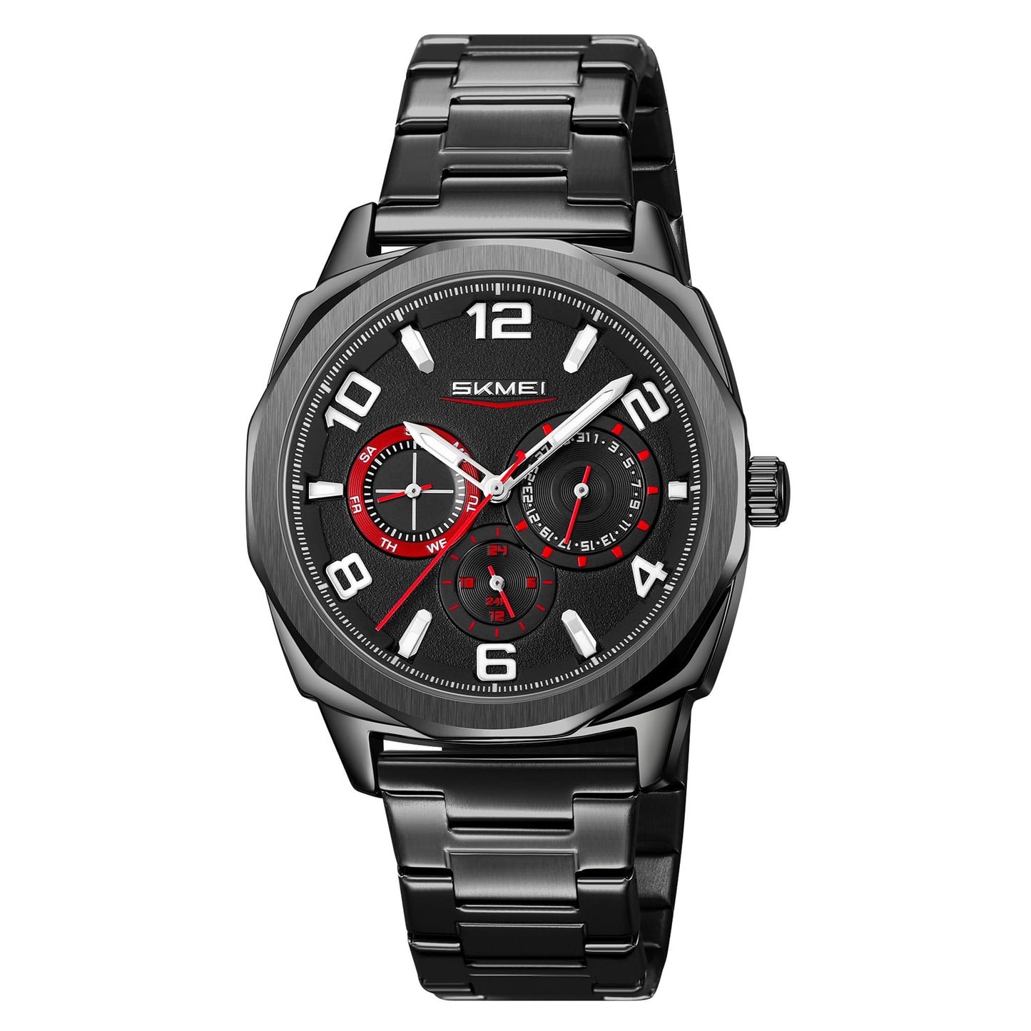 Premium Analog Wrist Watch with Multifunction Dial for men