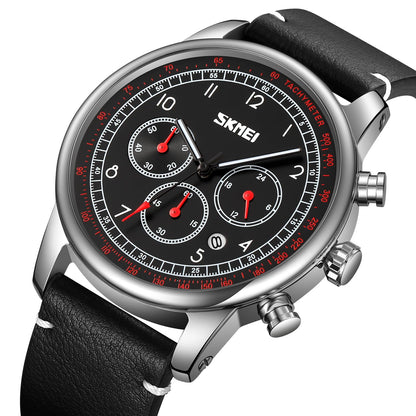 Classic Analog Leather Strap Watch for men