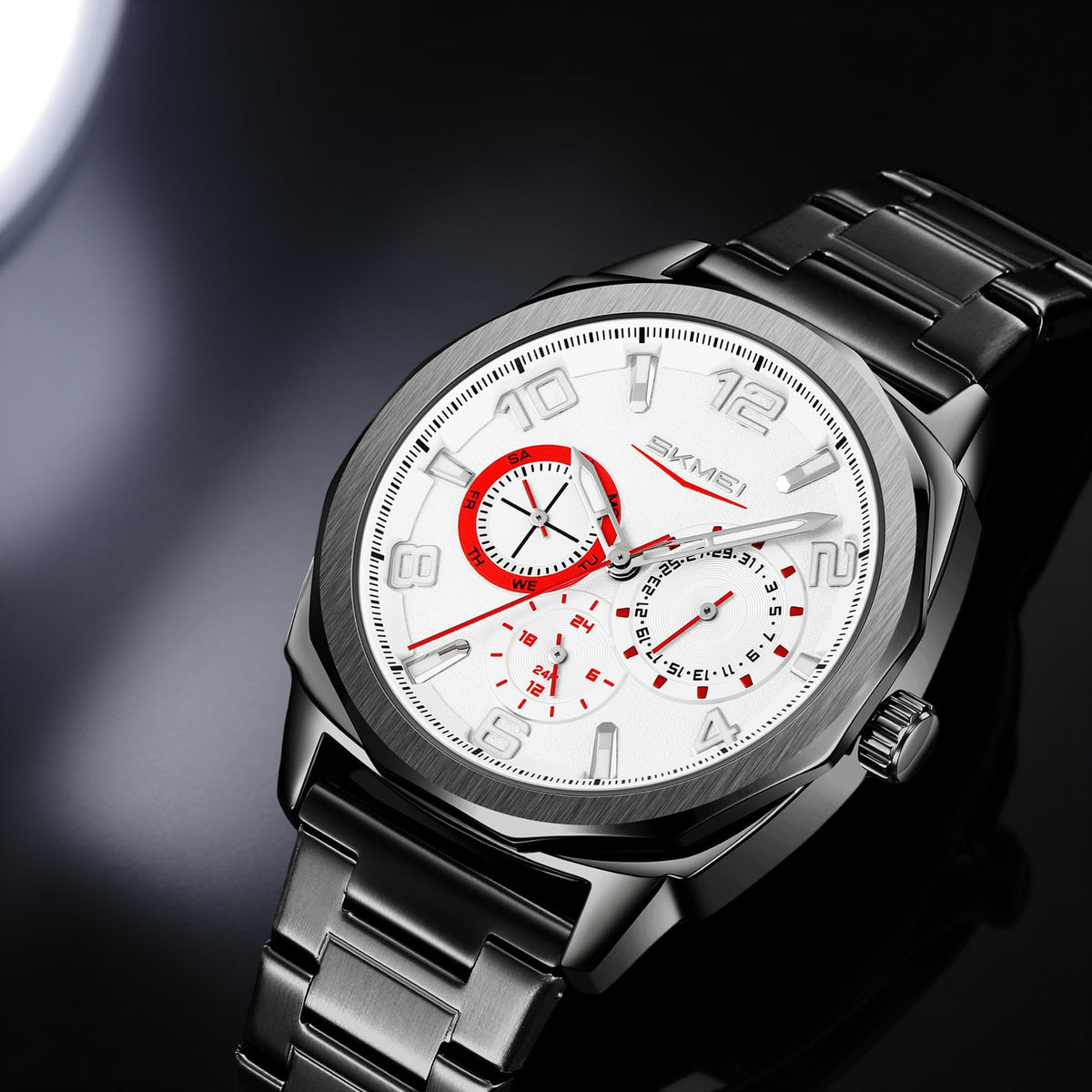 Wrist Watch for Men & Women with Classic Durable Strap and Round Dial for Casual & Formal Wear
