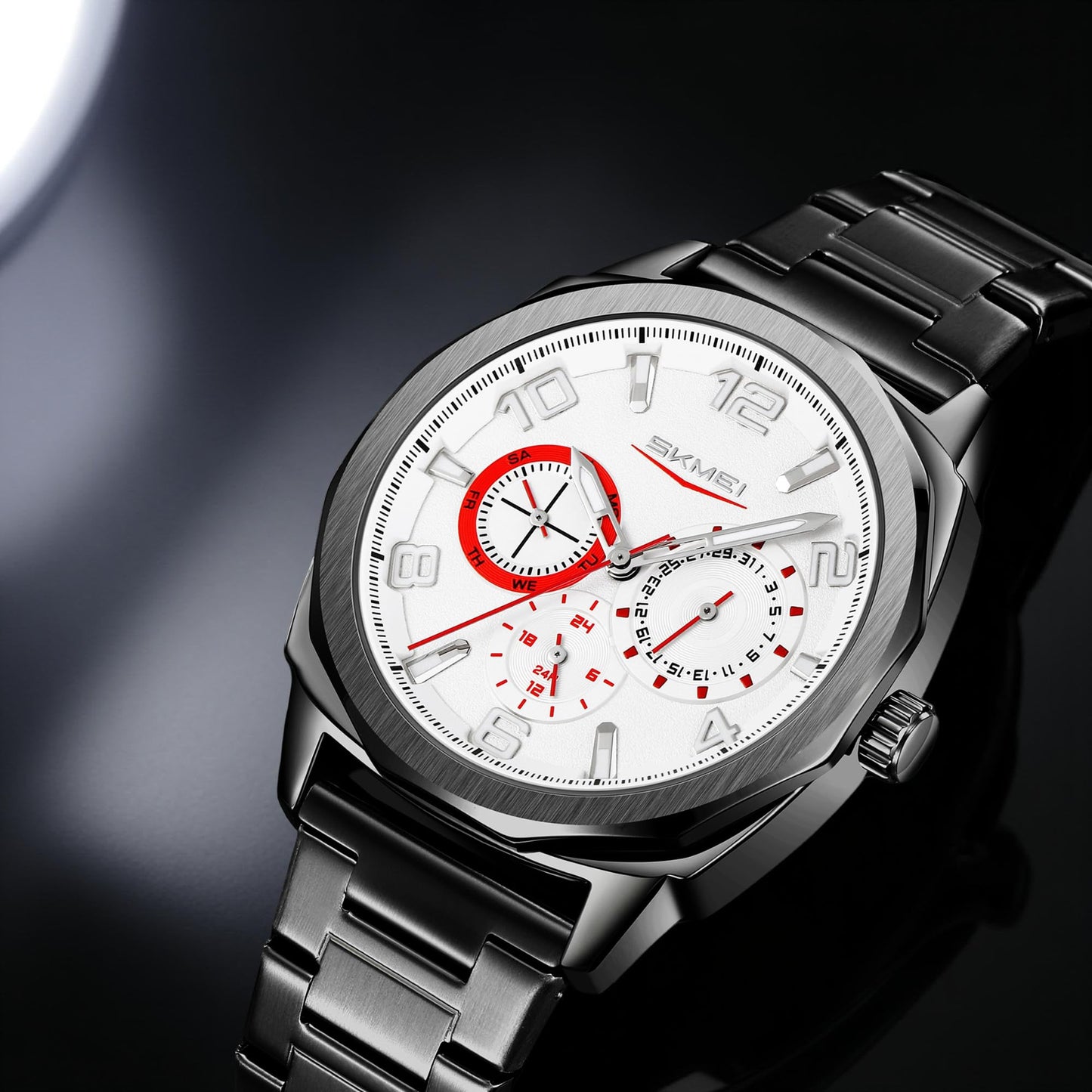 Premium Analog Wrist Watch with Multifunction Dial for men