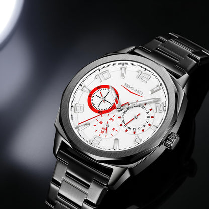 Premium Analog Wrist Watch with Multifunction Dial for men